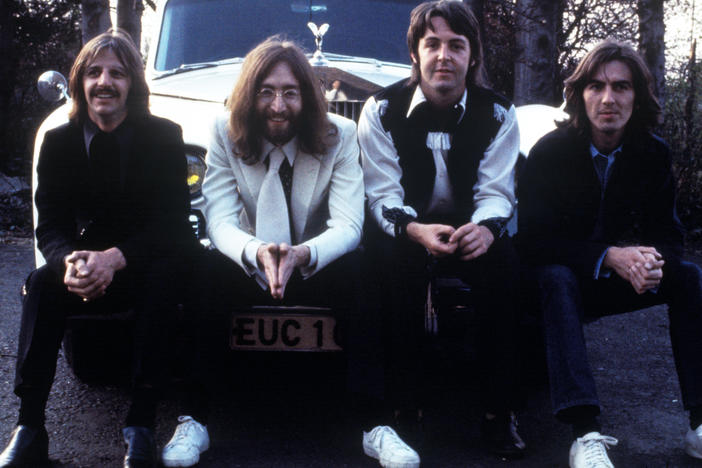 The Beatles, pictured here in 1969, just released what's been billed as the band's final song.