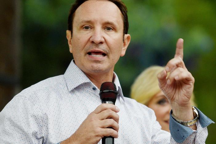 Louisiana Attorney General Jeff Landry, a Republican backed by former President Donald Trump, won the Louisiana governor's race outright, avoiding the need for a runoff.