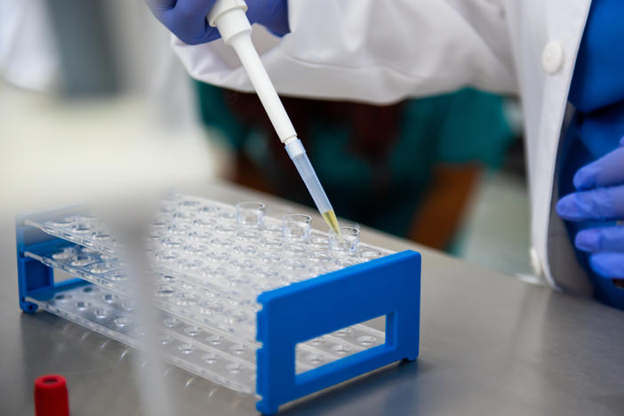 Preliminary results from a study show that gene-editing technology can be used to successfully treat a genetic disorder that increases the risk of heart disease.