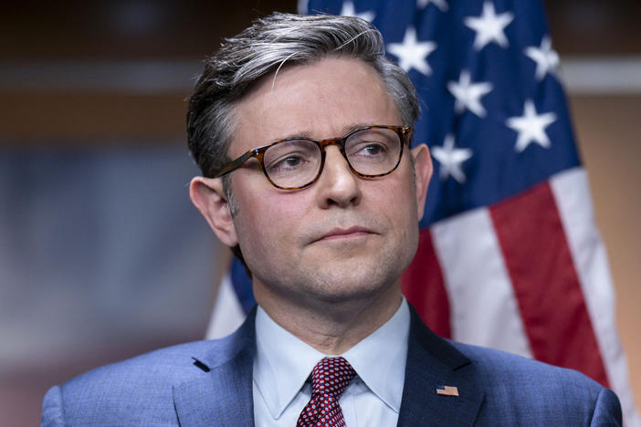 The House of Representatives, led by Speaker Mike Johnson, voted Tuesday to advance a two-tier government spending bill.