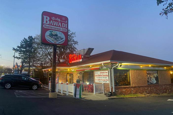 The owner of Bawadi Mediterranean Grill, Khalid Mekki, recently lost family members in an Israeli airstrike in Gaza.