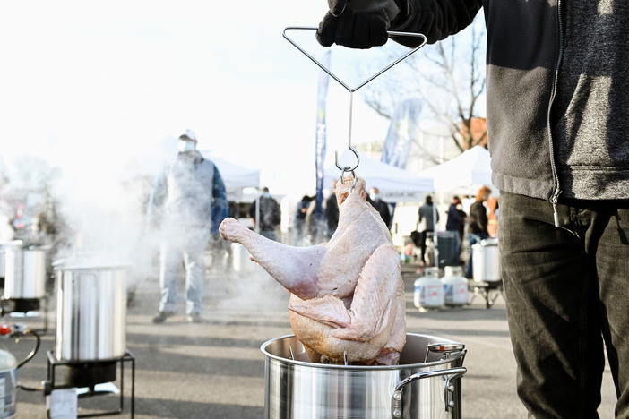 Deep-frying a turkey has become popular in recent decades — but the Consumer Product Safety Commission is reminding people of the risks of the technique, and how to safely fry a bird for Thanksgiving.
