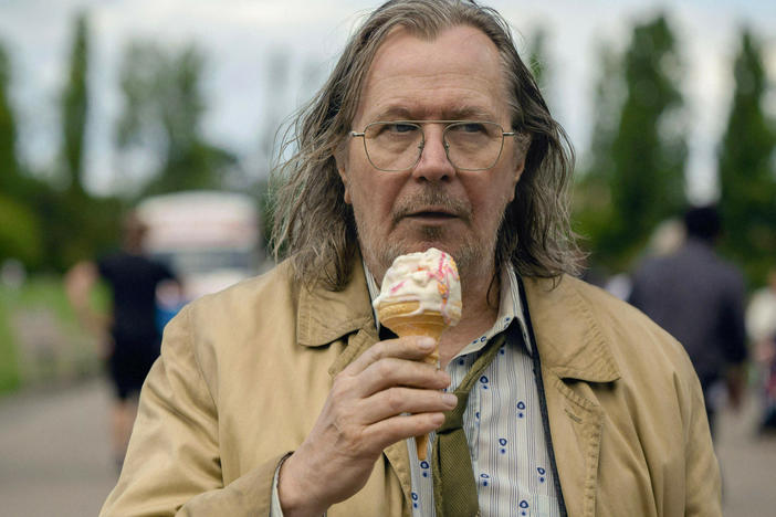 In Apple TV+'s <em>Slow Horses</em>, Gary Oldman plays Jackson Lamb, the slovenly, brilliant spy who's in charge of a group of failed British spies. The series is based on Mick Herron's <em>Slough House</em> novels. Herron says Lamb might not have "a heart of gold" but he does have "a moral code."