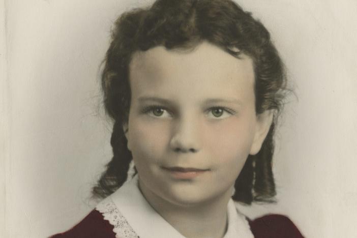 Sandra Day O'Connor as a child.