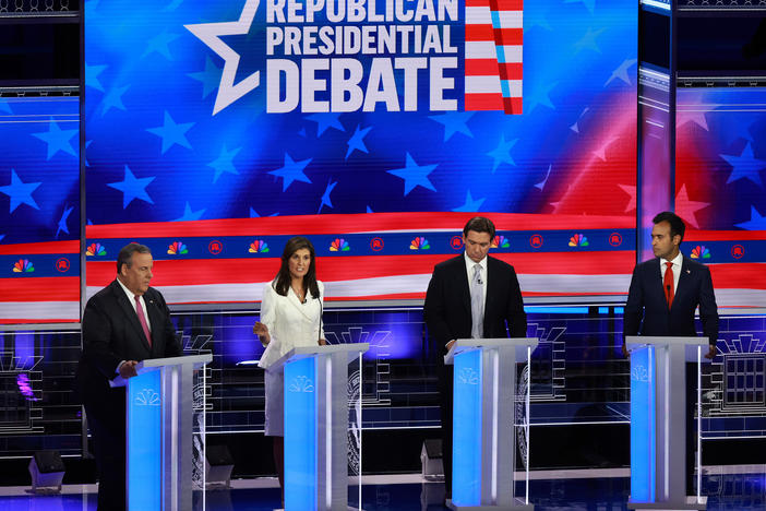The third Republican primary debate was held November 8 in Miami.