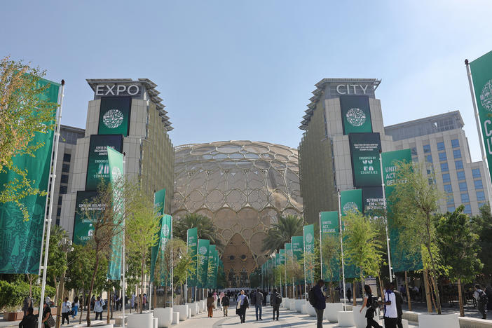 More than 2,400 fossil fuel representatives and lobbyists have been accredited for the U.N. climate talks in Dubai — a record. Meanwhile, negotiators are wrestling with calls to end all new oil, gas and coal projects to curb climate change.