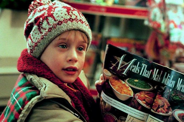Macaulay Culkin in <em>Home Alone</em> from 1990