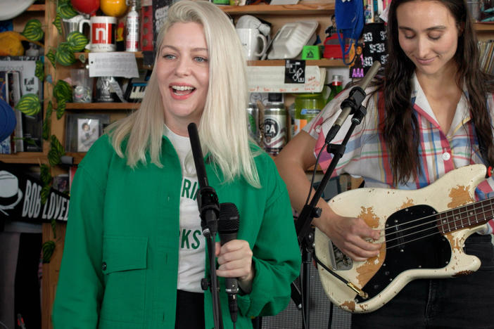 Alvvays performs a Tiny Desk concert.