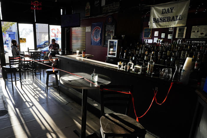 The Nisei Lounge in the Wrigleyville neighborhood of Chicago produces a candy cane Malört for the holidays.