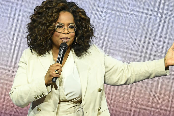 Oprah Winfrey says being able to use medication to manage her weight has been a relief.