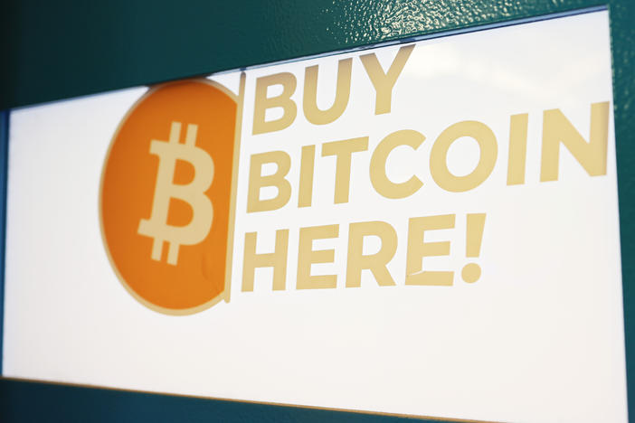 A bitcoin ATM is seen in Brooklyn, N.Y., on June 13, 2022. Virtual currencies like bitcoin are recovering from a tough period partly on rising hopes that bad actors have been weeded out and that confidence can return to the sector.
