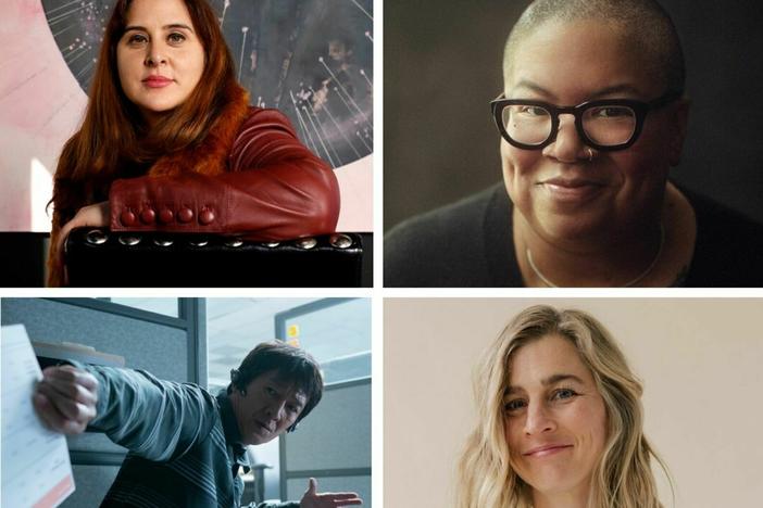 Clockwise from left: Brad Mehldau, Maryam Keshavarz, Samantha Irby, Lauren Fleshman, Ke Huy Quan and Christian Cooper.