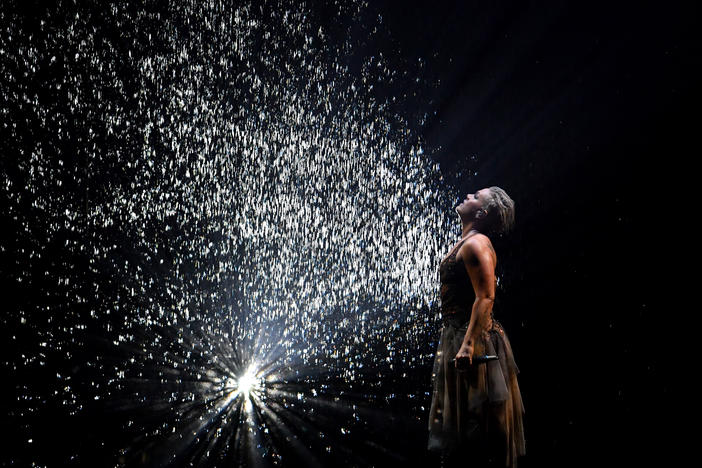 Pink's 2009 pop hit <a href="https://www.youtube.com/watch?v=nJ3ZM8FDBlg">"Sober"</a> may be the best known song about sobriety. She's shown above at The BRIT Awards in London in 2019.