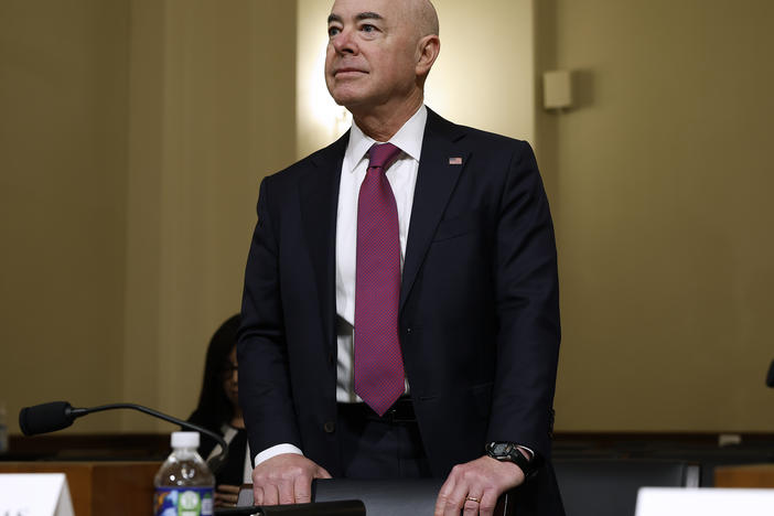 Homeland Security Secretary Alejandro Mayorkas is being singled out by House Republicans for the crisis at the southwest border, even as he works with Senate negotiators on a plan to change administration policy.