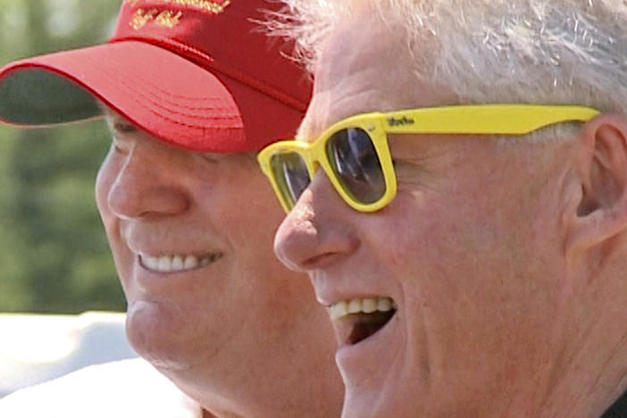 Former Presidents Bill Clinton and Donald Trump were friendly with and traveled with Jeffrey Epstein during years when he allegedly victimized women. Both say they had no knowledge of Epstein's behavior. One alleged victim says Epstein's powerful acquaintances "had to be blind" not to know.