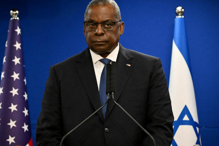 Defense Secretary Lloyd Austin was discharged from hospital Monday.