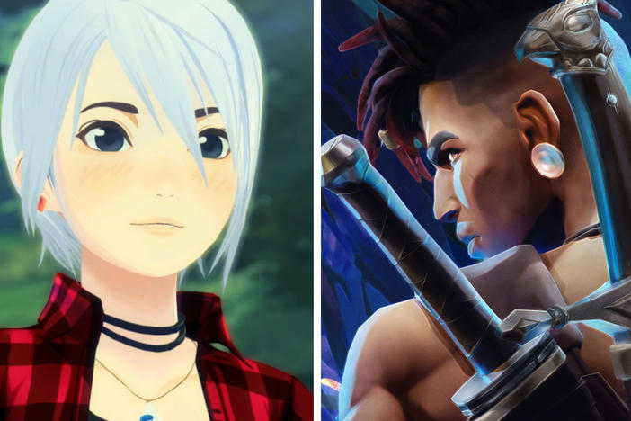 Ashley Mizuki Robins from Another Code: Recollection and Sargon from Prince of Persia: The Lost Crown.