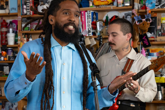 Thee Sacred Souls perform a Tiny Desk concert.