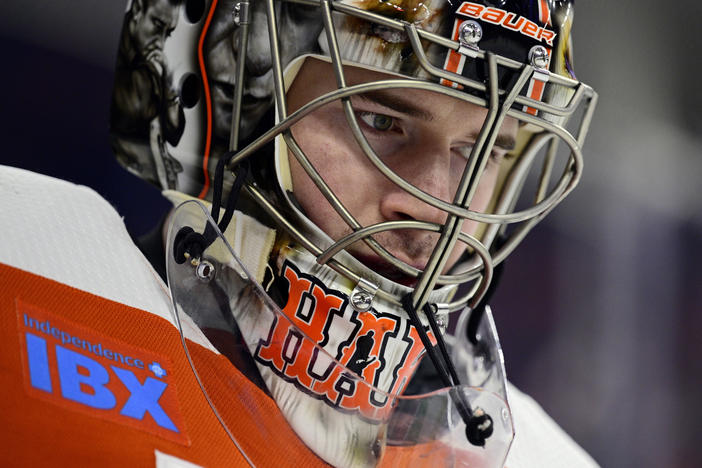 Philadelphia Flyers' goaltender Carter Hart is one of four NHL players charged in connection with an alleged assault by several members of Canada's 2018 world junior team.