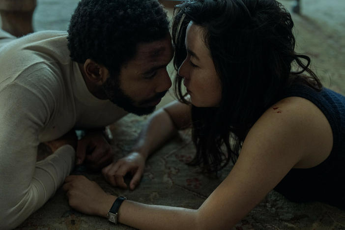 Donald Glover and Maya Erskine star as John and Jane in <em>Mr. & Mrs. Smith.</em>