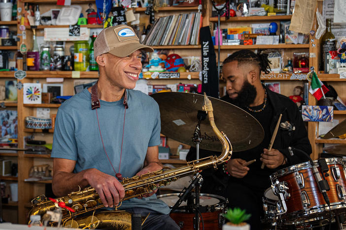Joshua Redman performs a Tiny Desk concert.
