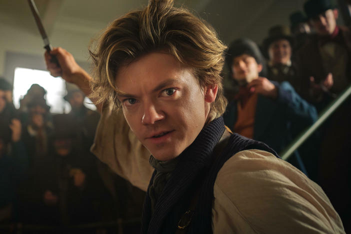 Thomas Brodie-Sangster as Jack Dawkins in <em>The Artful Dodger.</em>