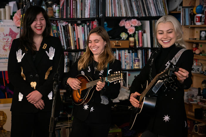 At the 2024 Grammys, Tiny Desk alumnae boygenius took home best rock performance, best rock song and an best alternative music album.