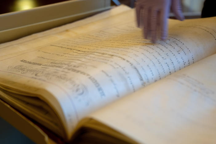The original documents are sensitive to both light and humidity.