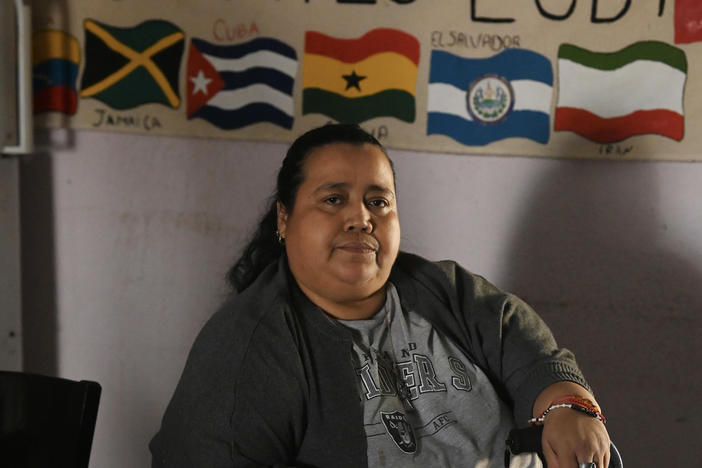 Helen Patricia Romero at Casa Arco Iris. She left Puerto Barrios, Guatemala, over a decade ago, fleeing LGBTQ persecution.