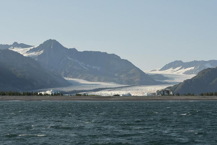 In January, a man living on Alaska's Kenai Peninsula died of Alaskapox. Pictured is Bear Glacier in the Kenai Fjords National Park on Sept. 1, 2015, in Seward, Alaska.