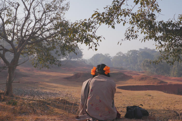 A scene from the Oscar-nominated documentary <em>To Kill a Tiger,</em> about the gang rape of a 13-year-old girl and how she and her father pursued justice even though many of the people in their village did not support their efforts — and even believed she should marry one of the rapists.