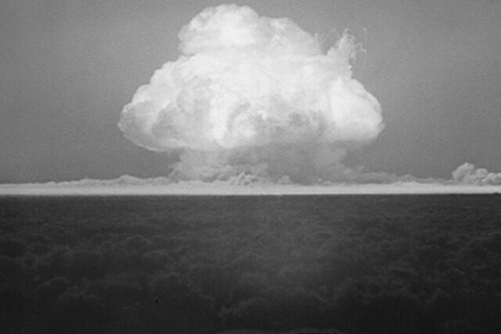 On July 16, 1945, scientists detonated "Gadget," the world's first atomic bomb.