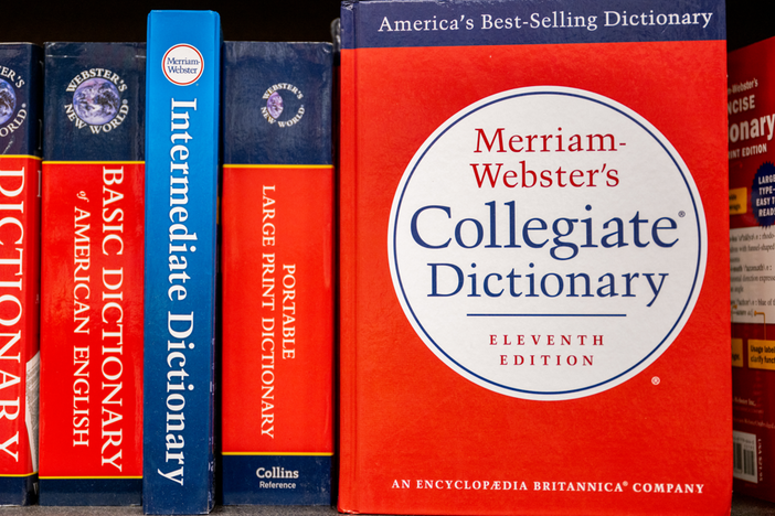 The idea that sentences can end with a preposition has become a point of contention in the replies to a tongue-in-cheek social media post from dictionary publisher Merriam-Webster.