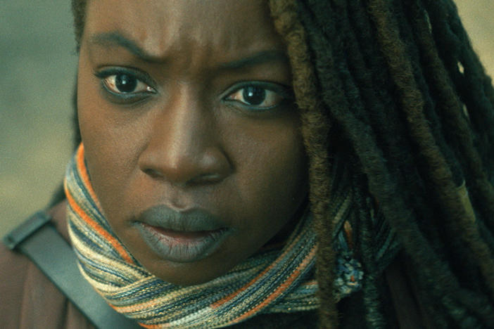Danai Gurira as Michonne on <em>The Walking Dead: The Ones Who Live.</em>