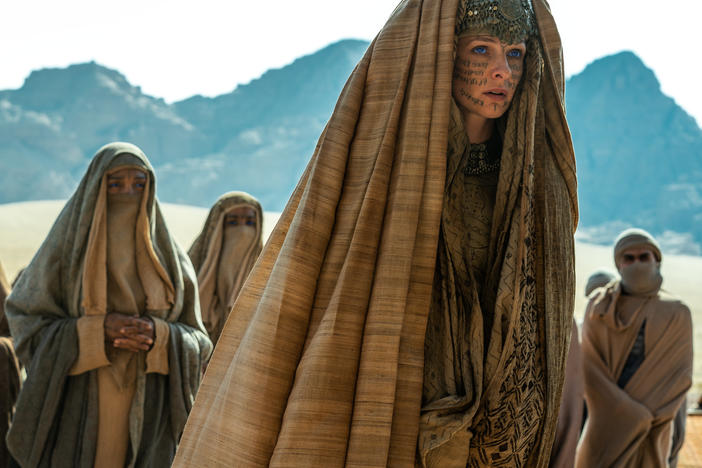 Rebecca Ferguson is Lady Jessica, mother to Paul Atreides,  in <em>Dune: Part Two.</em>