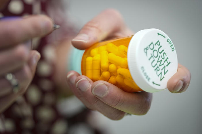 A prescription is filled on Jan. 6, 2023, in Morganton, N.C. A ransomware attack is disrupting pharmacies and hospitals nationwide this week.