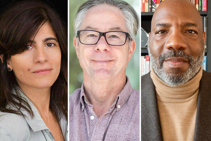 Leaders of some of America's most well-known journalism schools, which include Graciela Mochkofsky (from left), David Ryfe and Jelani Cobb, weigh in on the state of the news industry and how they are making sure students are prepared to enter a turbulent business.