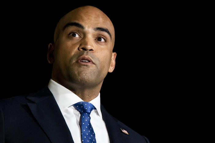 U.S. Rep. Colin Allred, D-Texas, who's seen here in 2022, will face off against Republican Sen. Ted Cruz in the state's general election.