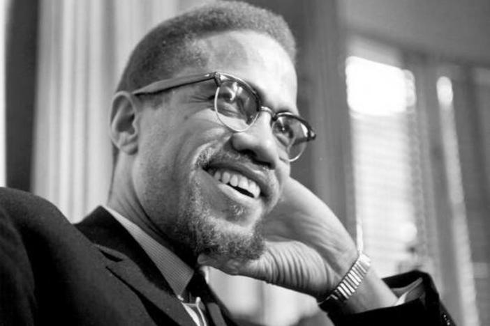Former Nation Of Islam leader and civil rights activist El-Hajj Malik El-Shabazz (aka Malcolm X and Malcolm Little) poses for a portrait on February 16, 1965, in Rochester, New York.