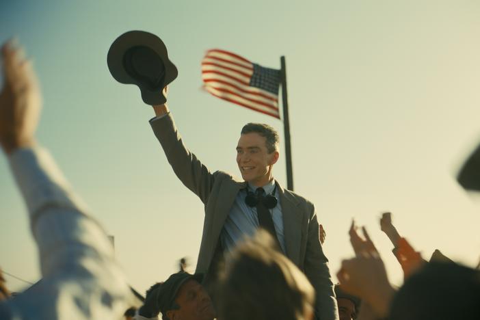 Cillian Murphy in the film <em>Oppenheimer</em>.