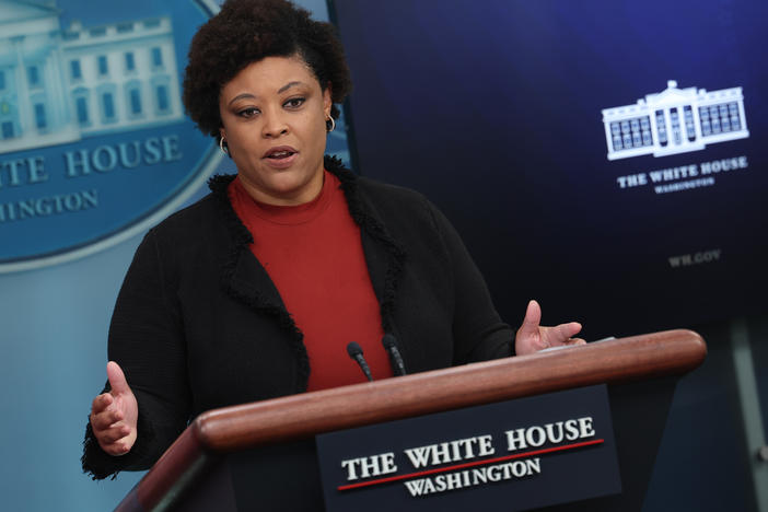 Shalanda Young, director of the White House Office of Management and Budget, told NPR that the president's budget puts Congress on notice.