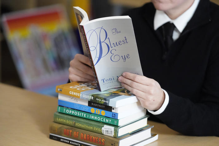 The American Library Association report released Thursday found that nearly half of the books challenged last year deal with LGBTQ themes or with race or racism, much like in years past.