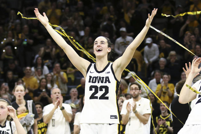 Iowa star Caitlin Clark has helped drive a surge in interest in women's college basketball this season. Look for her Hawkeyes squad to land a 1-seed in the women's tournament.