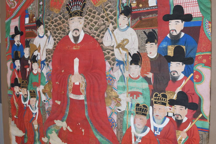 The FBI Boston Division recovered 22 artifacts stolen from Japan, including the artwork above. During World War II, various treasures from the Ryukyu Kingdom were stolen.