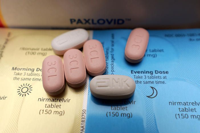 Pfizer's Paxlovid combines two antiviral drugs to fight the virus that causes COVID-19.