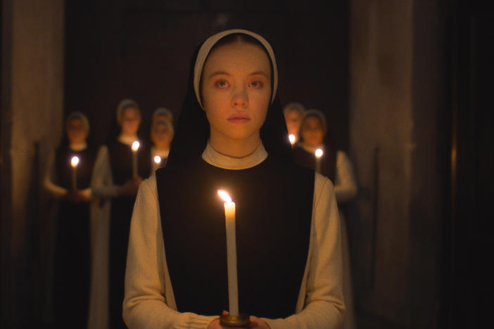 Sydney Sweeney stars in <em>Immaculate. </em>