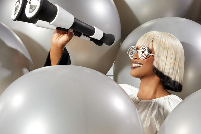 The multi-talented Whack worked with the Philly-based visual artist Alex Da Corte to realize her latest vision inspired by Pierrot, the sad clown.