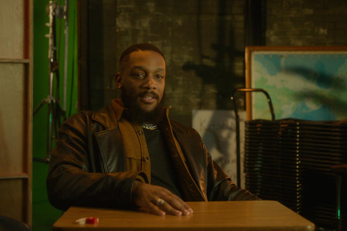 Bryan Hearne in the docuseries<em> Quiet on Set.</em>