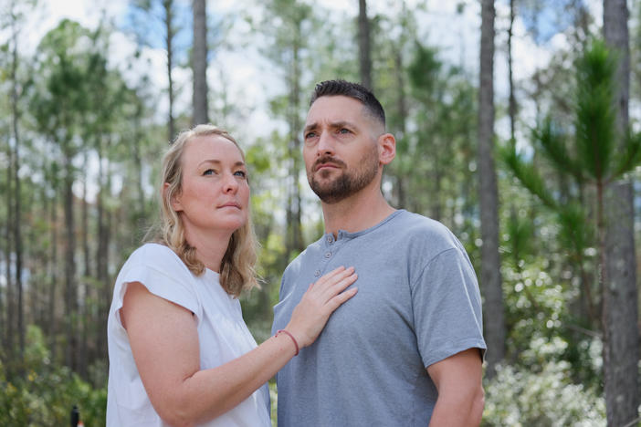 Matt and Helen Perry at their home in Yulee, Fla.