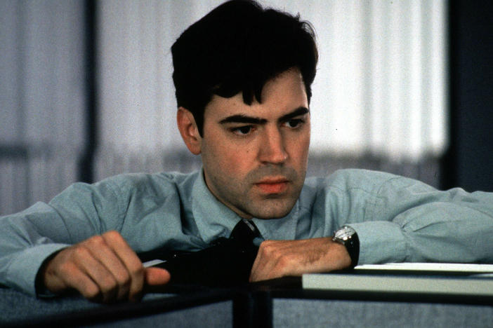 Ron Livingston in <em>Office Space</em>.